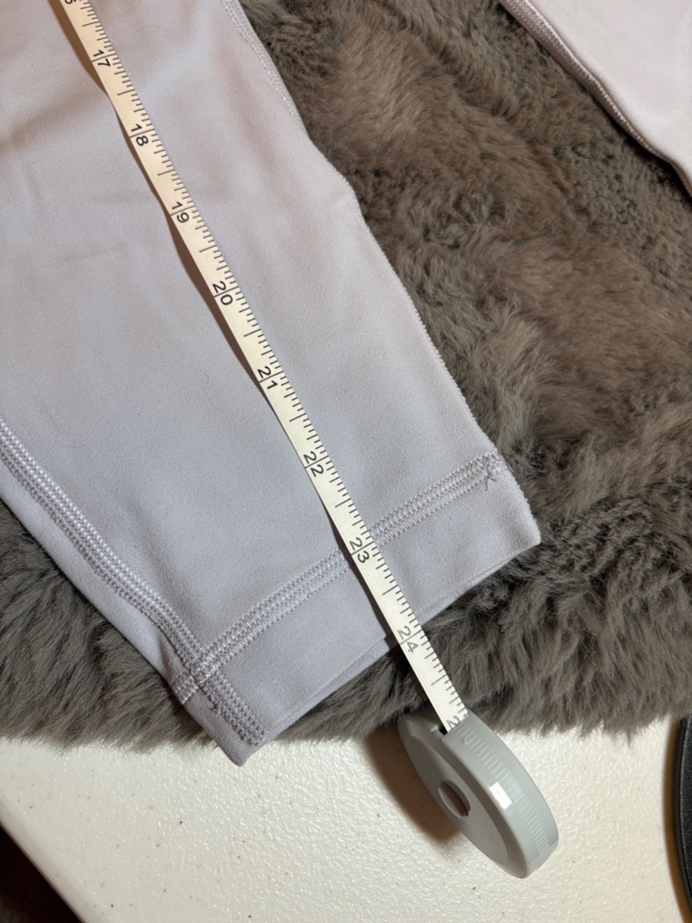 lululemon athletica Light blue grey leggings Size 6 - Picture 5 of 6